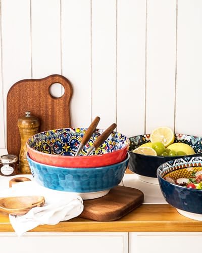 Vibrant Design Salad Bowl Sets