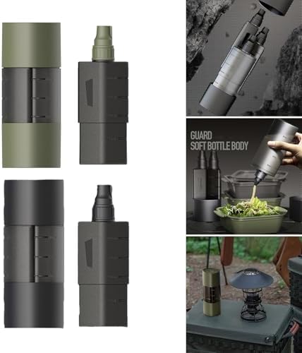 Camping BBQ Squeeze Condiment Bottle by Cyni - Outdoor Use