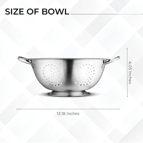 Premium Stainless Steel Mixing Bowls Set - Space-Saving Easy to Clean