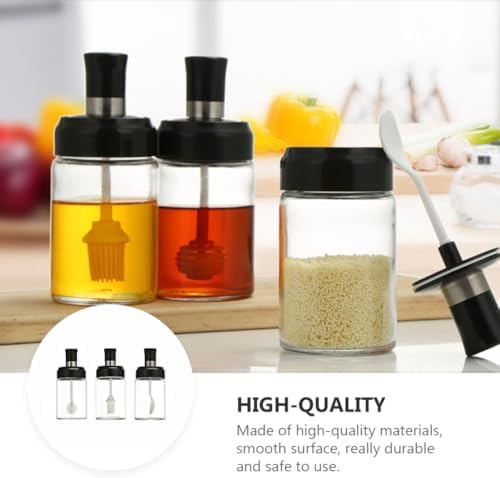 3-Piece Cabilock Kitchen Seasoning Bottles