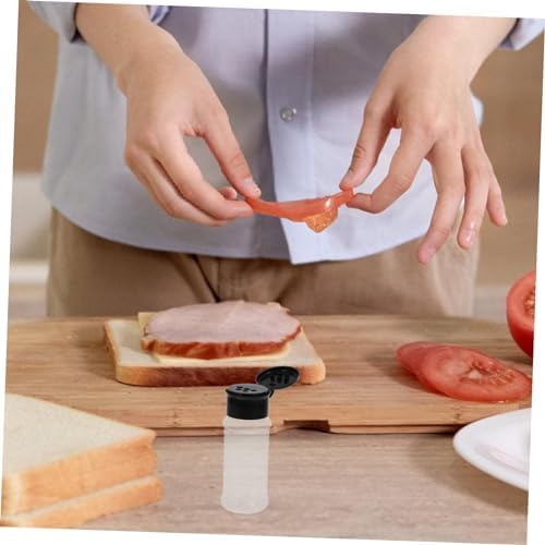 60packet Transparent Seasoning Bottle Dispenser