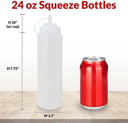 Reli 24 oz Squeeze Bottles 10-Pack