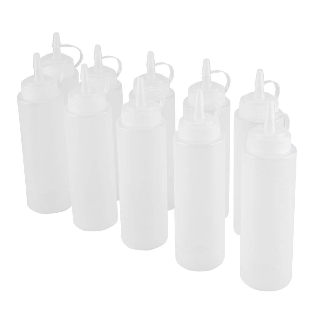 Fuchooky 10pc 240ml Squeeze Set