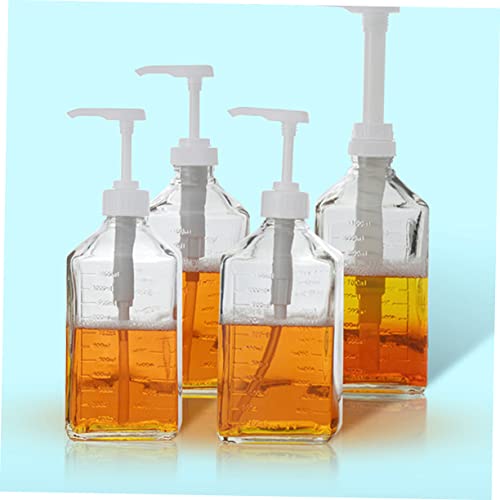 1100ML Glass Squeeze Bottle for Home Commercial Use - 10CC Capacity