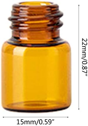 Universal Essential Oil Glass Bottle for Travel