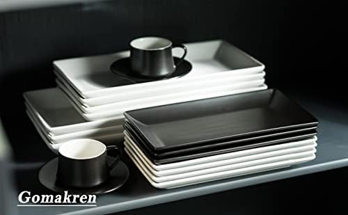 Gomakren Black Serving Platter Set