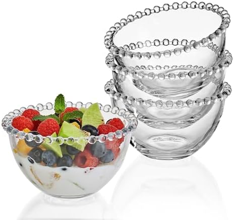 Beaded Glass Bowl Set