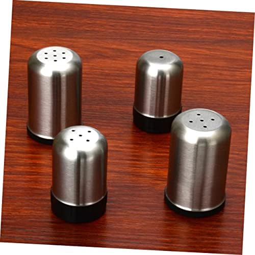 8-Piece Stainless Steel Seasoning Bottles