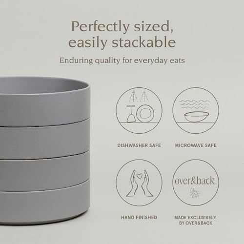 OverBac Stackable Dinner Bowl Set