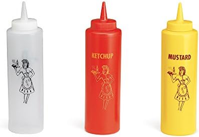 Bring Back the Diner Feel with 3-Piece Mustard Ketchup Set