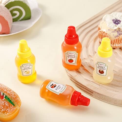 Mini Ketchup Bottles Perfect for Squeeze Onto Your Menu