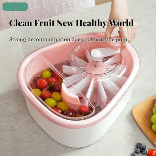 Fruit Washer Spinner with Brush