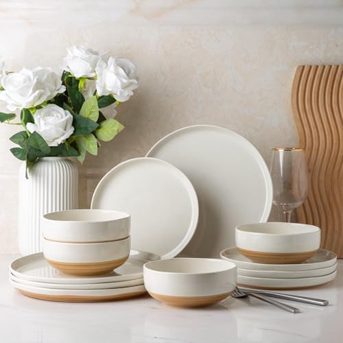 Discover the Perfect 18-Piece Dinnerware Collection by AmorArc