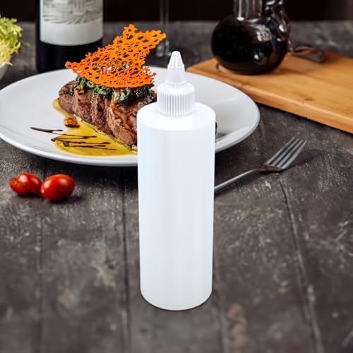 Leak-Proof Ketchup Mustard Squeeze Bottles