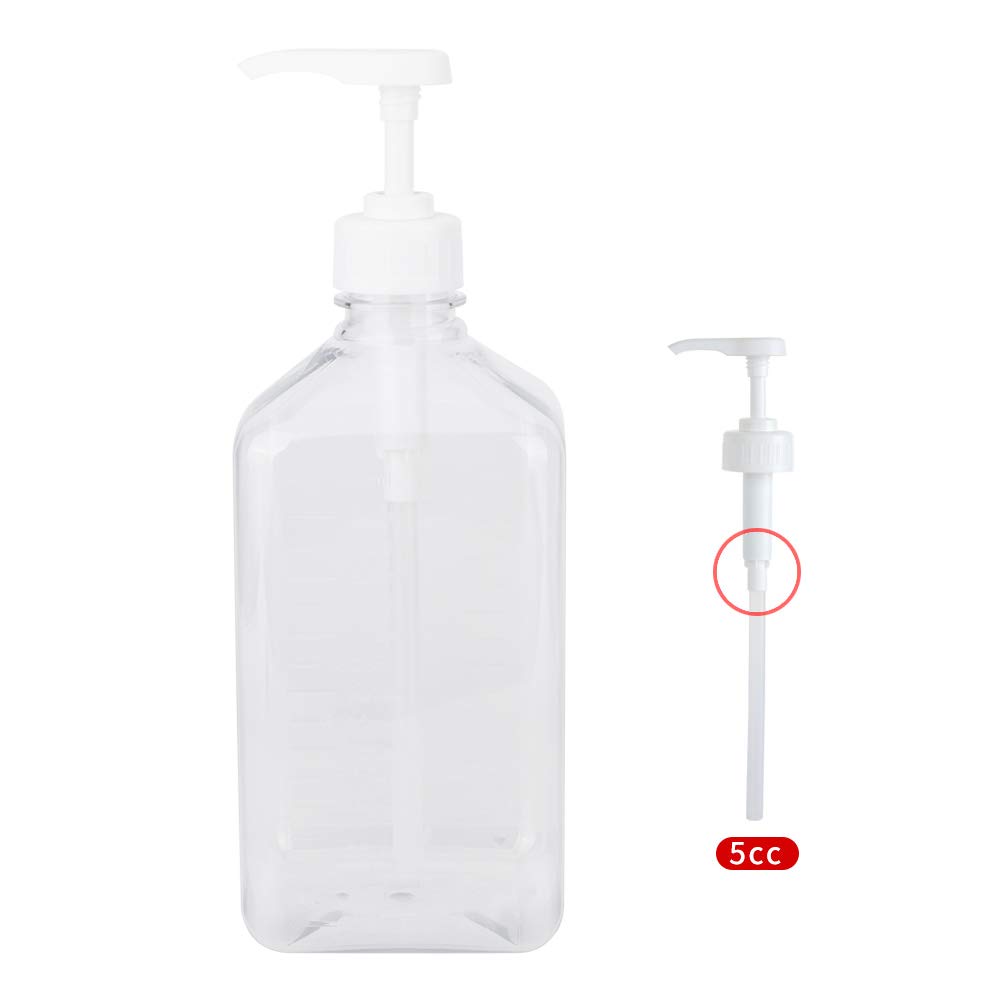 Sleek 1600ml Simple Press Pump Bottles