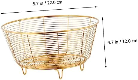 OKUMEYR Durable Stainless Steel Fruit and Vegetable Basket