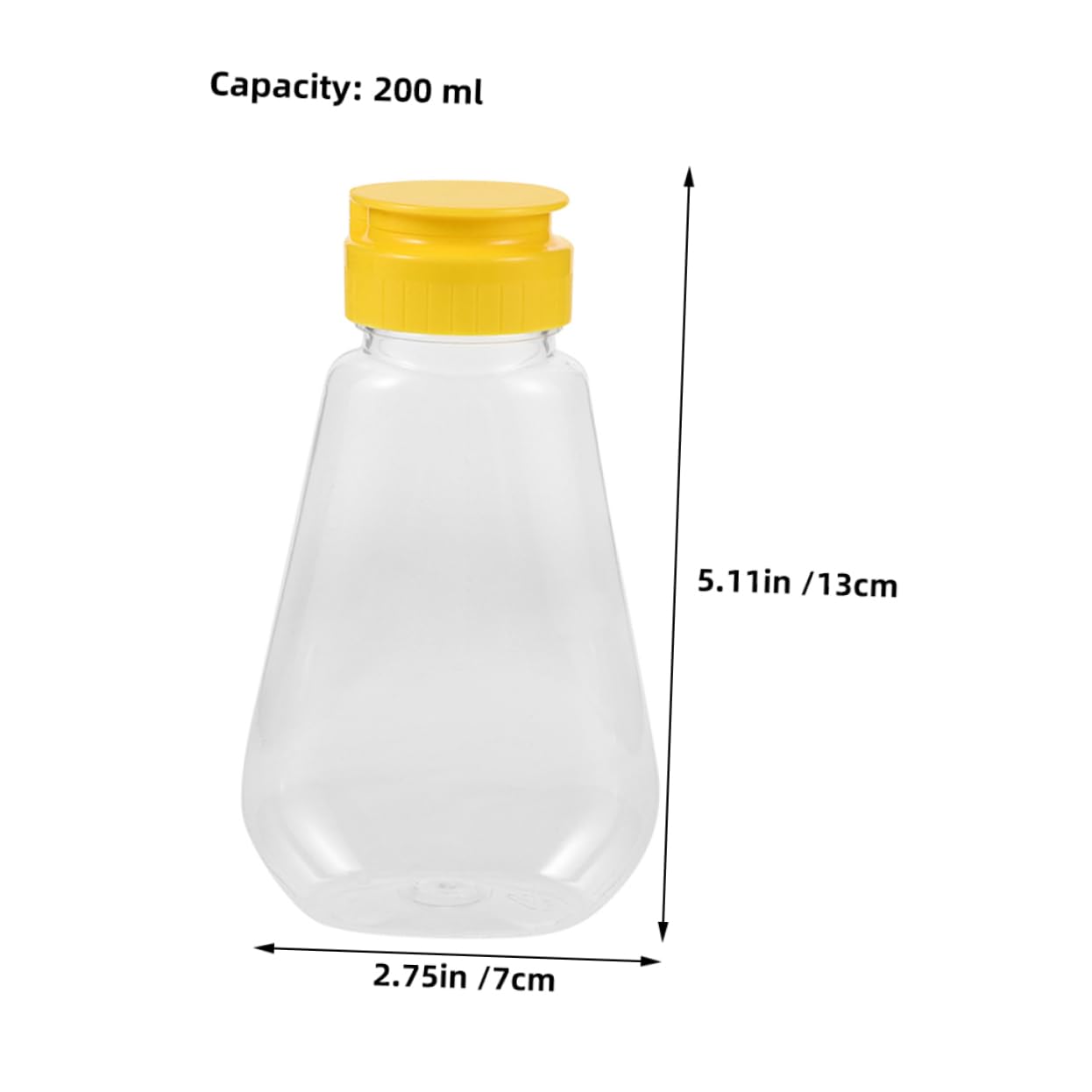 BESPORTBLE Honey Jar Honey Squeeze Bottle Condiment Dispenser