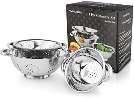 Premium Stainless Steel Mixing Bowls Set - Space-Saving Easy to Clean
