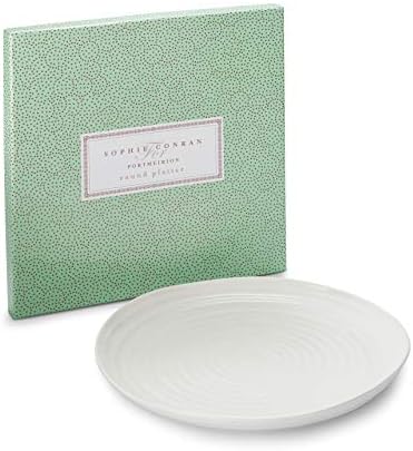 Cutest 12-inch Portmeirion Sophie Conran White Round Platter