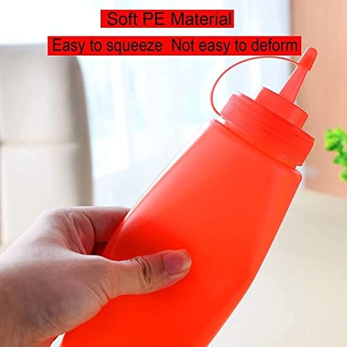 Ketchup Mustard VD Salad Squeeze Bottles