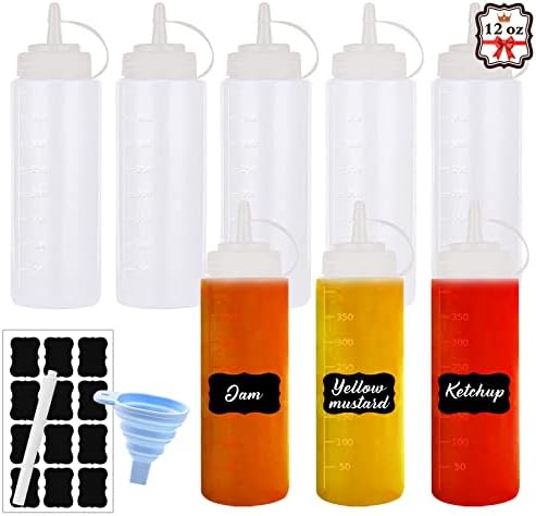 Squeeze Bottle Set for Kitchen Convenience