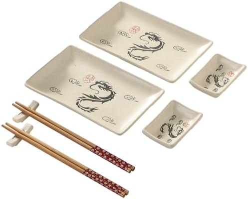 Elegant Sushi Plates Set