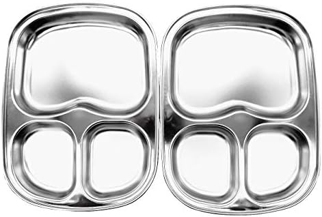 Fam 3-Compartment tray compact safe for toddlers and kids