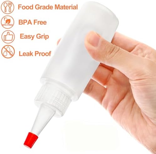 Bekith 40-Pack Squeeze Bottles