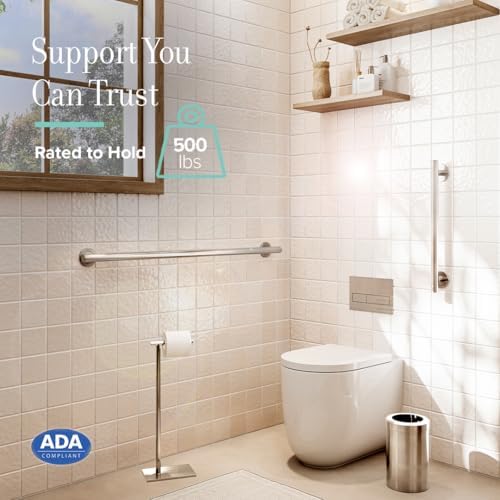 Gatco 30 Safety Grab Bar for Elderly Durable ADA Compliant
