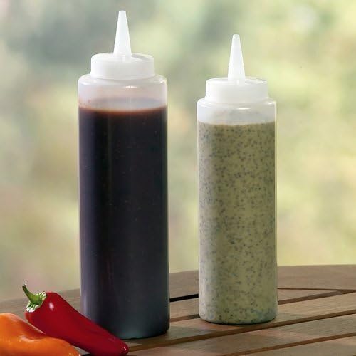 Durable Clear Squeeze Bottle Professional Design for Commercial and Home Use
