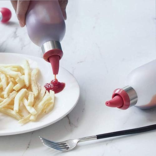 6-Pack Squeeze Condiment Bottles