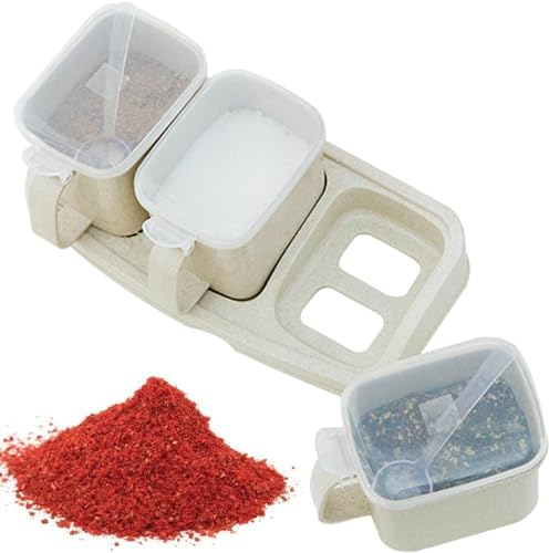 Convenient Kitchen Organization Track Smarts by ZPLuz - Seasoning Box with curves handle