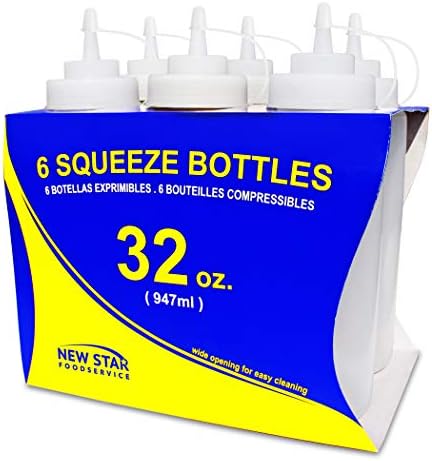 New Star Condiment Squeeze Bottle Set