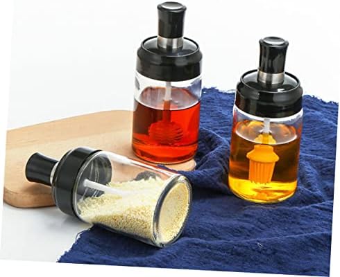 PrettyZoom 250ml Kitchen Spice Jars 3-Piece Set