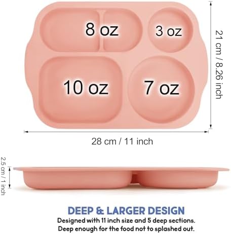 ShopWithGreen Divided Plates