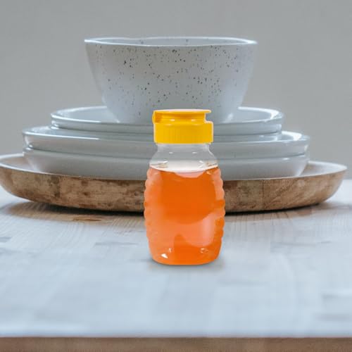 Fondotin Honey Squeeze Bottles 2 Pack Condiment Dispensers