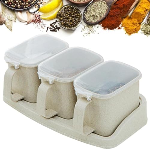 Convenient Kitchen Organization Track Smarts by ZPLuz - Seasoning Box with curves handle