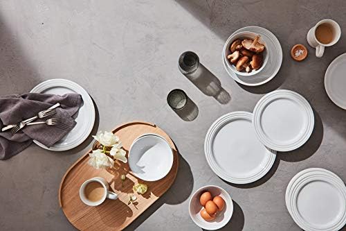 Le Creuset Stoneware Set of 4 Salad Plates 85 each White