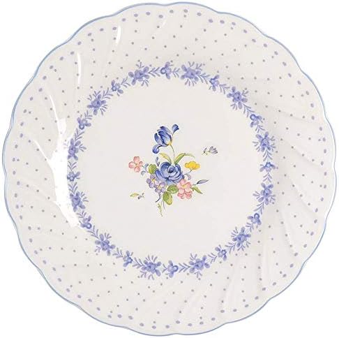 Vivid NIKKO Blue Peony Salad Plate