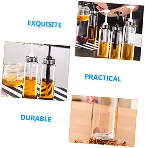 BrightFufu 500ml Press Bottle Honey Jar Dispenser Compact and Reusable Squeeze Bottle