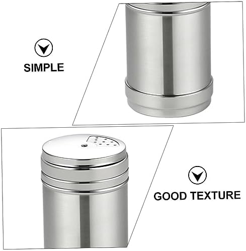 Sturdy Stainless Steel Condiment Bottles with Revolving Covers for Easy Seasoning