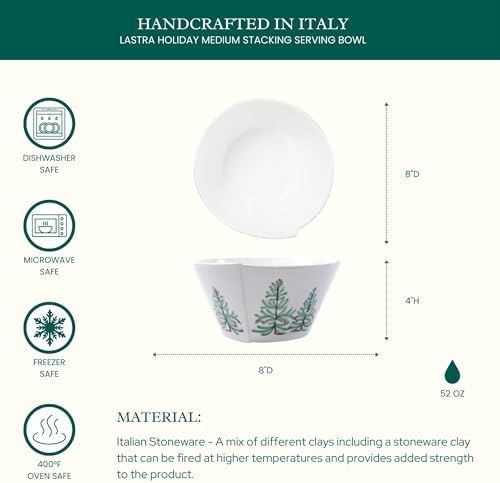 V_SPLIT Singing Bowl Green Eco-Friendly Cylinder Serving Bowls for Entertaining