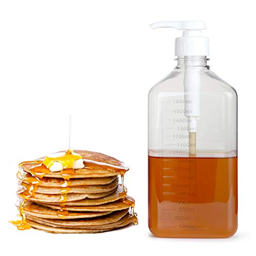 Sleek 1600ml Simple Press Pump Bottles