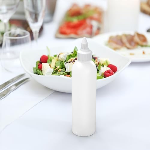 Brightfrom 6-Ounce Squeeze Condiment Bottle - BPA-Free and Leak-Proof
