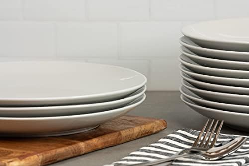10 Strawberry Street 105 Dinner Plates Set of 12 White