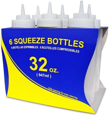 New Star Condiment Squeeze Bottle Set