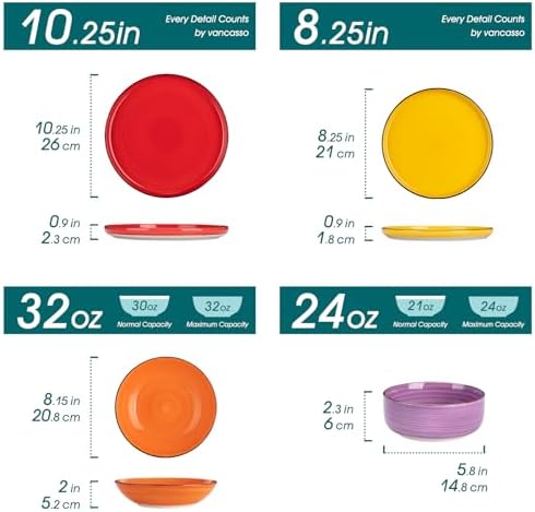 Vancasso Bonita Dinnerware Set 24 Pieces
