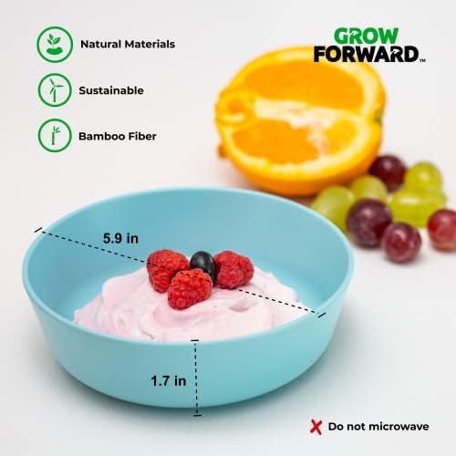 Bamboo Kids Plates Bowls Set