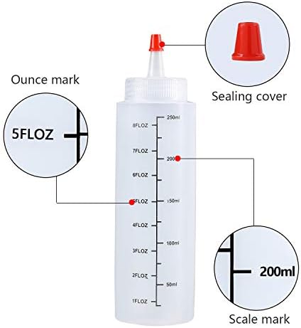 Premium BPA-Free Squeeze Bottles - Easy to Use Durable and Multipurpose