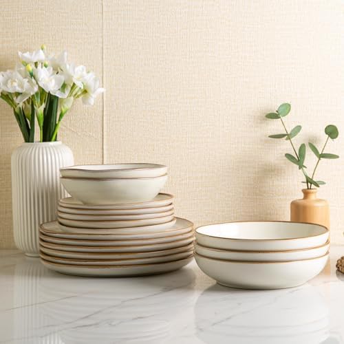 Sturdy Durable 85 Ceramic Pasta Bowls for Kitchen Use